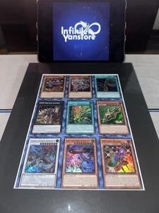 DOOD 1st Edition Super Rare Uncut Sheet 1 - Yugioh Konami 3x3 - Picture 1 of 1