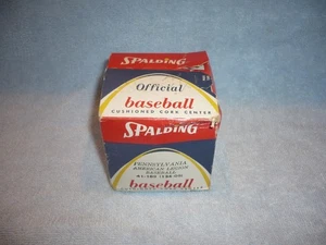 Vintage Spalding Official Pennsylvania American Legion  Baseball  unopened Box - Picture 1 of 5