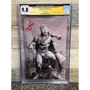 The Boys Herogasm #1 Rare CGC 9.8 Signed by Johnny Desjardins ComicTom101 Excl. - Picture 1 of 5
