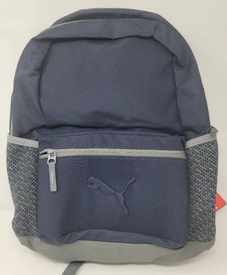 Mochila Puma 25L 3D Puma Cat Gris/Azul Marino Nueva 12 x 18 Foto 1 de 4