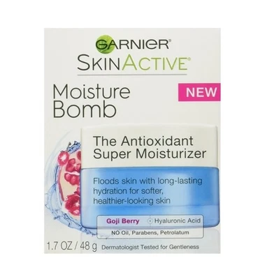 Súper hidratante antioxidante Garnier Skin Active Moisture Bomb Goji Berry 1,7 oz Foto 1 de 4