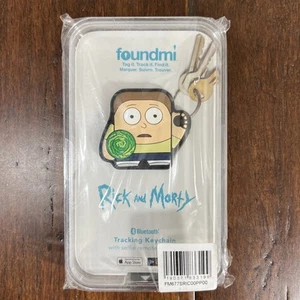Foundmi Bluetooth Tracking Remote Keychain Rick and Morty Adult Swim Morty🔥🔥🔥 - Afbeelding 1 van 9