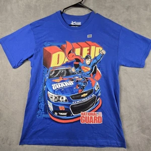 Nascar T-Shirt Superman x Dale Earnhardt Jr x National Guard Größe L - Bild 1 von 8