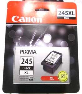 Cartuccia di inchiostro nero originale Canon PIXMA PG-245XL - compatibile con 243 nero - NUOVA - Foto 1 di 4