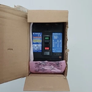 NEW TERASAKI TEMBREAK XE100NS CIRCUIT 15 AMP 3POLE BREAKER 50M22 MALAYSIA - Picture 1 of 9