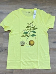 J. Crew Damen-Grafik-T-Shirt ""Orange Pale Kiwi - Bild 1 von 6