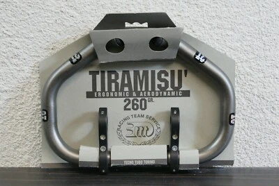 3T 3ttt Tiramisu Lenkeraufsatz Aerodynamic Rennrad Titanfarben Retro NEU NOS NIB - Bild 1 von 4
