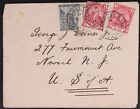 Mayfairstamps Cape of Good Hope 1896 to US Newark NJ commercial cover aaj_76591