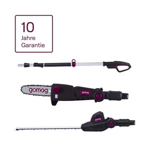 Multifunzione a batteria Gomag GO-HHS410 | 2in1 Tool Tagliasiepi e Pulsante Alto - Foto 1 di 11