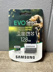 Tarjeta de memoria Samsung Evo Select 128 GB con adaptador - (‎MB-ME128HA/AM) - Imagen 1 de 2