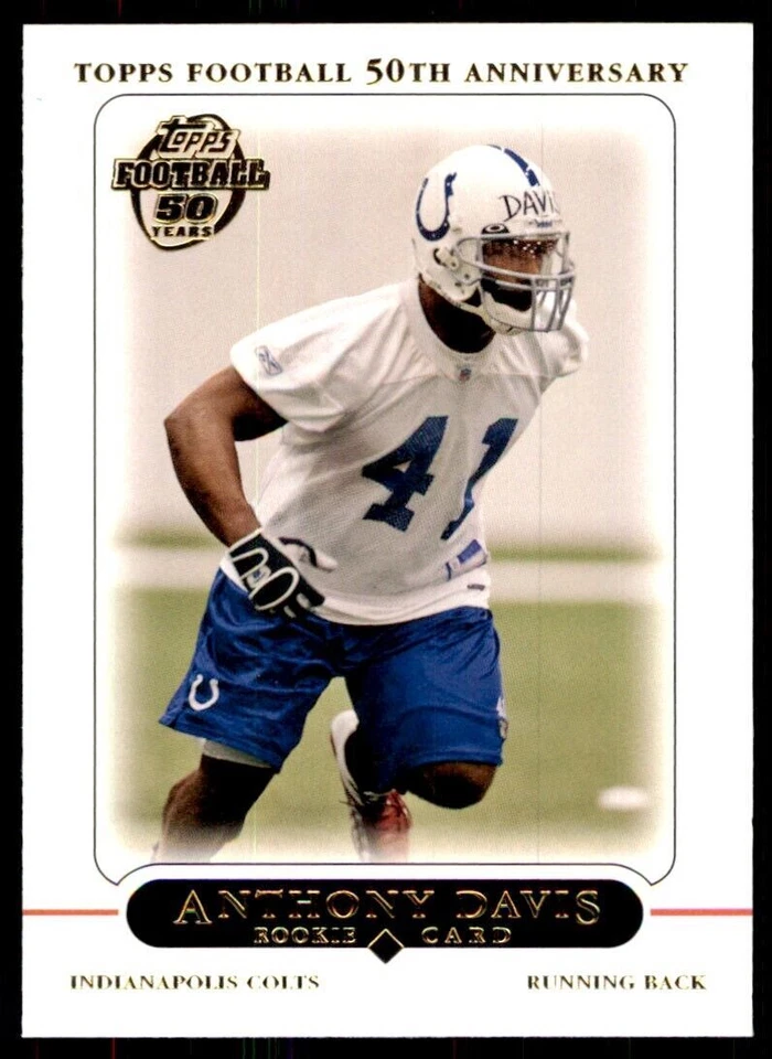 2005 Topps Anthony Davis Football Cards #386 - Image 1 of 2