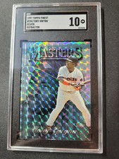 🌟 1997 FINEST TONY GWYNN SAN DIEGO PADRES SILVER EMBOSSED REFRACTOR #298 SGC 10