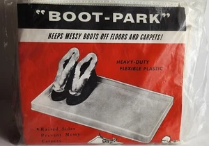 Vintage NOS Boot-Park Heavy Duty Flexible Plastic for Boots and Shoes - Picture 1 of 5