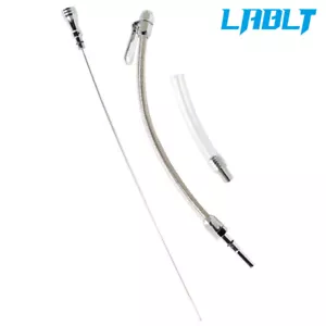 LABLT LS Flexible Stainless Oil Dipstick For LSX LS1 LS2 LS2 LS6 4.8L 5.7L 6.0L - Foto 1 di 10