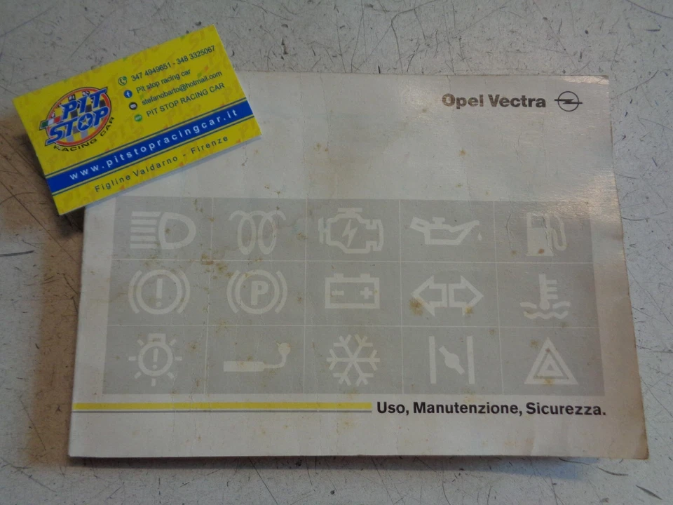 LIBRETTO USO E MANUTENZIONE OPEL VECTRA A - EDIZIONE 1989 - 1990 - ORIGINALE - Immagine 1 di 2