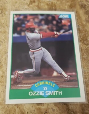 1989 Score Baseball Ozzie Smith - Image 1 of 2