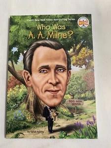 Who Was A. A. Milne? NEW Paperback Book By Sarah Fabiny. Fast, Free Shipping! - Picture 1 of 3