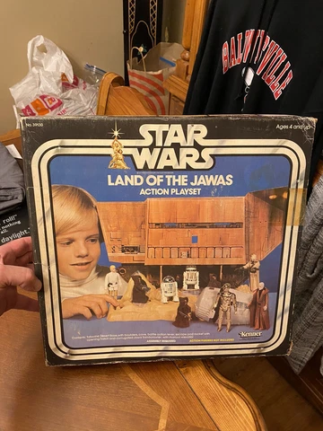 Kenner Star Wars Vintage Land Of The Jawas Playset Sealed MISB Cover
