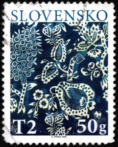 Slovakia - 2020 - T2 50g Trees Plants Art Issue Postally Used F-VF Centering - Picture 1 of 1