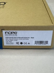 INCIPIO MRSF-110-BLK Microsoft Surface Pro Security Case Open Box FREE SHIPPING - Picture 1 of 12