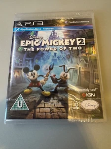 BNIB Disney Epic Mickey 2 The Power of Two PS3 PAL FACTORY SEALED BLES01627 - Picture 1 of 3