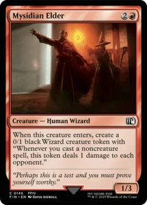 0145 Mystian Elder FFIV FIN Final Fantasy MTG Card SHIPS NOW - Picture 1 of 1