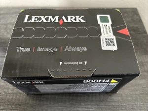 LEXMARK 800H4 Gelb Toner mit hoher Kapazität – kompatibel zu Lexmark CX410 und CX510 - Bild 1 von 4