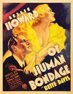 Of Human Bondage 1934 03 Film A3 Posterdruck