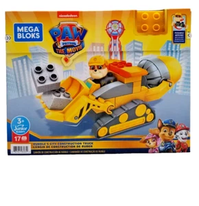 Mega Bloks Junior Builders RUBBLE City Construction Truck Paw Patrol Movie - Picture 1 of 5
