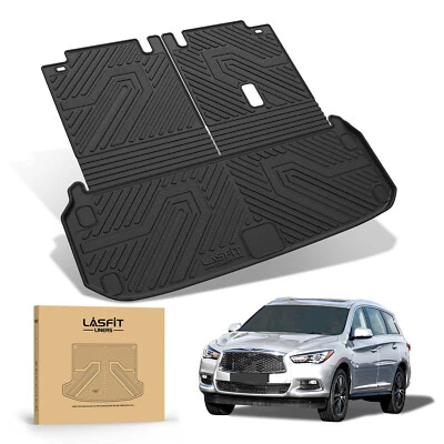 Cargo Mat for Infiniti QX60 2014-2021 Protection Waterproof Trunk Mat w/Seatback — 第 1/4 张图片