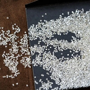 Pequeño diamante blanco suelto natural de 1,00 quilates, diamante crudo sin cortar - Imagen 1 de 8