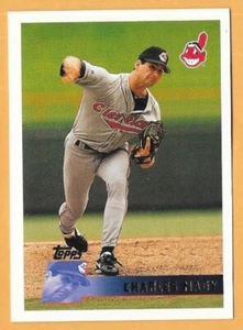 Charles Nagy Cleveland Indians #326 - Topps casi nuevo-como nuevo 1996 - Imagen 1 de 2