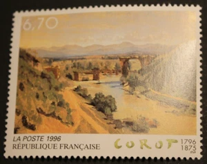 Timbre - FRANCE - Tableau COROT - 1996 - Neuf ** - YT2989 - Picture 1 of 1