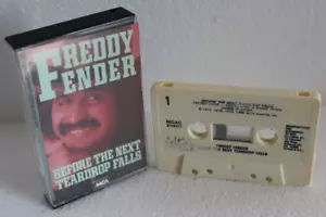 Music Cassette Freddy Fender Before The Next Teardrop Falls - Picture 1 of 4