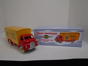 VINTAGE DINKY SUPERTOYS MECCANO.#923G BIG BEDFORD HEINZ 57 VAN RESTORED/NEW BOX - Picture 1 of 12