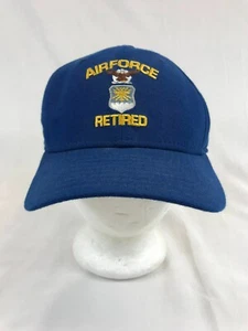 Cappello snapback berretto baseball vintage Air Force ritirato M L nuova era Eagle Crest blu - Foto 1 di 11