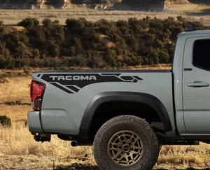 Toyota Tacoma 2016 - 2022 Side Bed VINYL DECAL STICKER GRAPHIC KIT - Picture 1 of 5