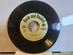 Wizard of Oz Vinyl 45 Record - Imagen 1 de 2
