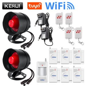 WIFI Security Alarm System Wireless Tuya Smart Home Siren Window Door Sensor US - Picture 1 of 20