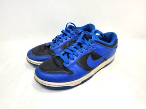 Scarpe Nike Dunk Low Black Royal Hyper Cobalt da uomo taglia 8 DD1391-001 sneakers - Foto 1 di 8