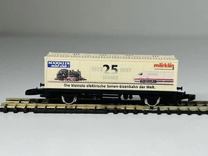 Märklin Mini-Club Z Scale 1997 25th Anniversary Wagon Container Train - Picture 1 of 9