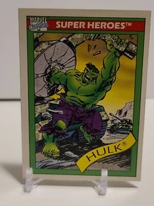 1990 Marvel Universe SERIES 1 Hulk #3 ROOKIE CARD rc impel - Picture 1 of 2