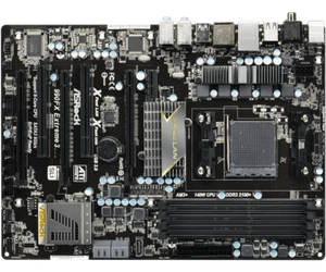 For ASROCK 990FX EXTREME3 Motherboard 990FX AM3/3+ 4*DDR3 32G ATX Tested ok - Picture 1 of 3