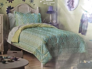 Twin 5 piece Bed Set Comforter Sham Flat & Fitted Sheets Pillowcase New - Picture 1 of 12