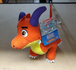 Paw Patrol Rescue Knights Funken 8 Zoll Heroischer DRACHE PLÜSCH Flügel lila HÖRNER 2022 - Bild 1 von 2