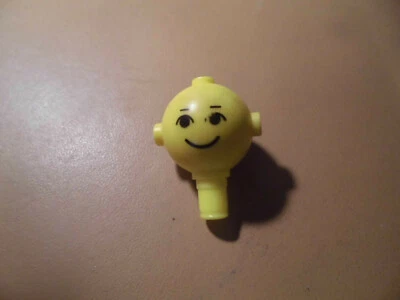 Lego Figur 70er Homemaker Kopf gelb bedruckt Augenbrauen 685px4 fa47 - Bild 1 von 2