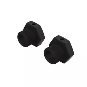 ARRMA Aluminum Wheel Hex 17mm-14.6mm Thick Black (2) : Felony/Infraction/Mojave - Picture 1 of 1