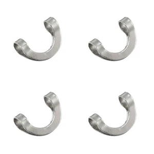 100 pezzi pesca spinner fare levetta clip a forma di U facile rotazione in linea acqua salata - Foto 1 di 9