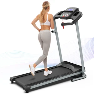 Foldable Treadmill for Home, Walking Machince, Easy to Fold, MP3, LED Display - Picture 1 of 6