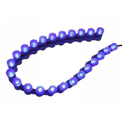 STR-860.12/BL STRINGA SILICONICA STR8 12 LED BLU - Immagine 1 di 2
